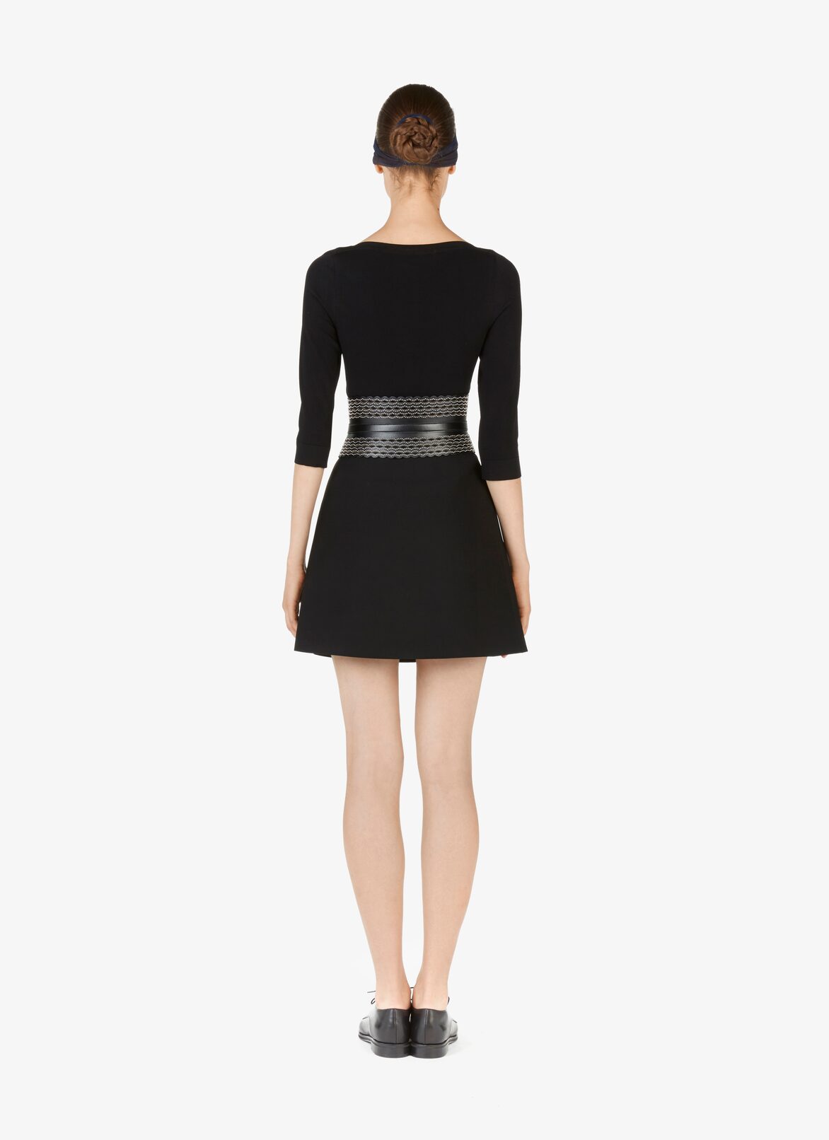 CORSET BELT C.L LASER DEMI LUNE3+CLOU BLACK ALAÏA BLACK CORSET BELT C.L LASER DEMI LUNE3+CLOU BLACK